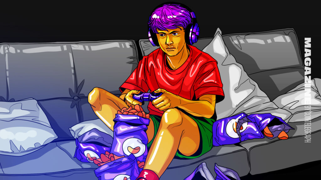 Web3 Gamer generic art