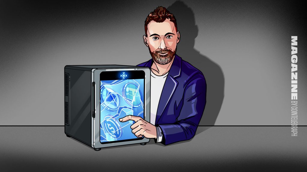 Magazine_Yuriy Brisow and mini freezer